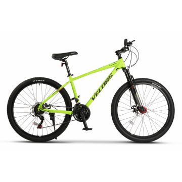 Bicicleta MTB Velors Rambler V26311A VerdeNegru, 26 inch, inaltime utilizator 150-165 cm, greutate suportata 120 kg