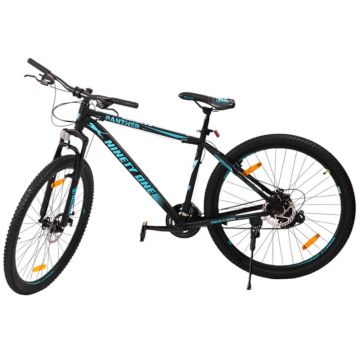 Bicicleta panther unisex, roti 29 inch, frane pe disc, 21 viteze, schimbator shimano, cadru otel