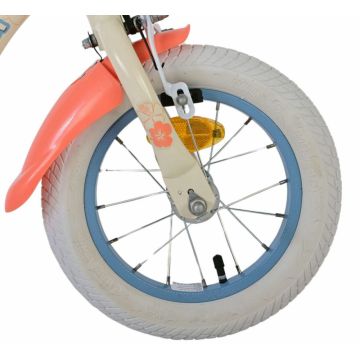 Bicicleta pentru copii EL Disney Stitch 12 inch, frana de mana pe ambele roti, scaun si ghidon reglabil, spite metalice, roti gonflabile, stopuri reflectorizante