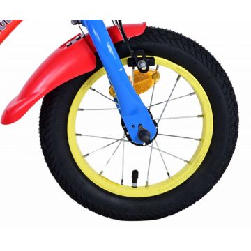 Bicicleta pentru copii EL Paw Patrol Core 12 inch, frana de mana pe ambele roti, scaun si ghidon reglabil, spite metalice, roti gonflabile, stopuri reflectorizante