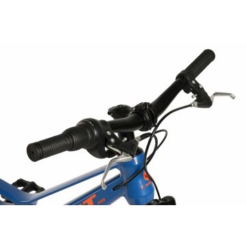 Bicicleta pentru copii MTB-FS Carpat C20344A AlbastruPortocaliu, roti 20 inch, inaltime utilizator 120-155 cm, greutate suportata 80 kg