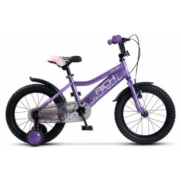Bicicleta pentru copii Rich R1605A, roti 16 inch, 4-6 ani, MovRoz