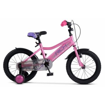 Bicicleta pentru copii Rich R1605A, roti 16 inch, 4-6 ani, RozMov