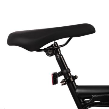 Bicicleta Procart MTB Verde full suspension, roti 26 inch, 21 viteze, frane mecanice pe disc, cric, far si stop