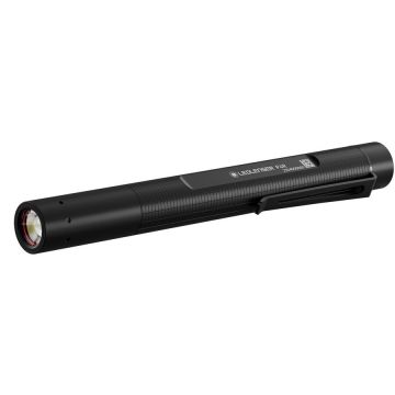 Lanterna Led Lenser P4R Black Box, 300lm, Li-Ion, cablu USB