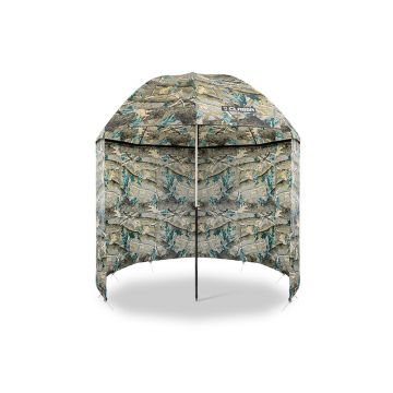 Umbrela cu perete lateral Delphin Classa Camo, 250cm