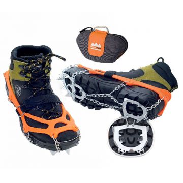 Crampoane antialunecare Veriga MOUNT TRACK pentru incaltaminte  - marimea XXL (48 - 50)