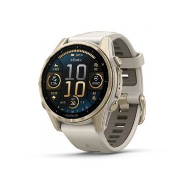 Ceas Fenix 8 Sapphire Titanium Amoled 43mm -soft Gold Fog Gray- 010-02903-11