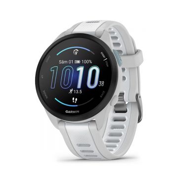 Ceas Garmin Forerunner 165 Music Mist Grey Whitestone