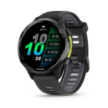 Ceas Garmin Forerunner 970 Amoled 47mm Black Amp Yellow