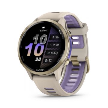 Ceas Garmin Forerunner 970 Amoled 47mm French Gray Indigo