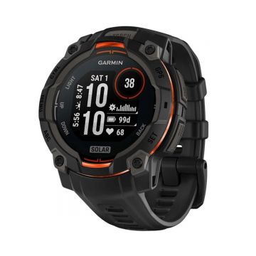 Ceas Garmin Instinct 3 Solar 45mm Black