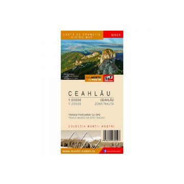 Harta Muntii Ceahlau