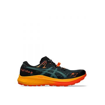 Pantofi Alergare Trail Barbati Asics Fuji Lite 5 Saxon Green Rainy Lake