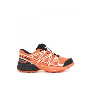 Pantofi Alergare Trail Copii Salomon Speedcross Waterproof Emberglow Peach