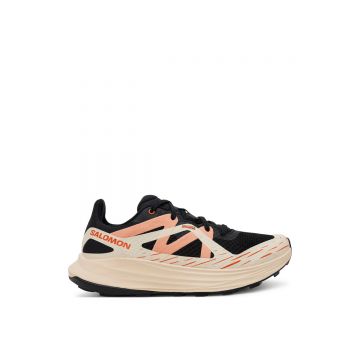 Pantofi Alergare Trail Femei Salomon Ultra Flow Black Tender Peach