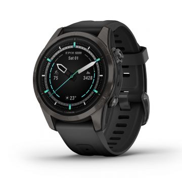 Ceas Garmin Epix Pro 42 Mm Sapphire Titan Carbon Grey