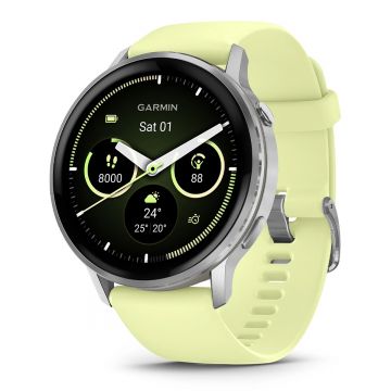 Ceas Garmin Venu 4 45mm Gray Silver-citron