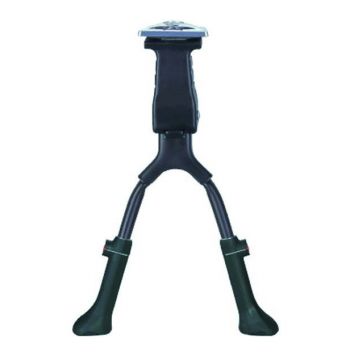 Cric Dublu Reglabil 24-28 Prindere Mijloc Aluminiu Negru