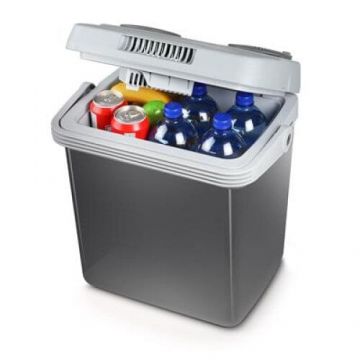 Lada frigorifica auto Tristar KB-7526, Volum 24 l, 58W, racire inclazire, Incarcare auto, Gri