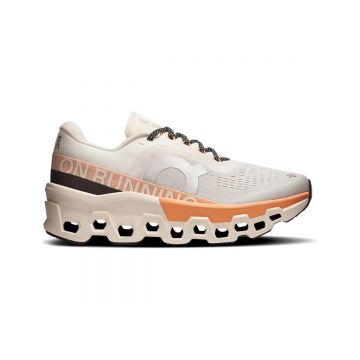 Pantofi Alergare On Femei Cloudmonster 2 Ivory-tangerine