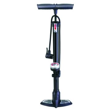 Pompa Podea Plastic 38x500mm AV FV manometru,Ace minge si saltea cu aer