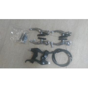 Set complet Frana V-Brake Manete Plastic