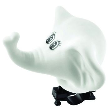 Sonerie Copii Elephant Plastic Cauciuc Alb