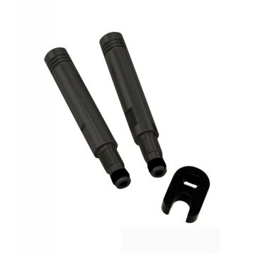 Kit Extensie valva 30mm Presta 2Buc Alu Negru