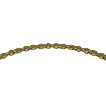 Lant KMC X10EL Extra Light 114L Bolt-5.88mm 10V Auriu