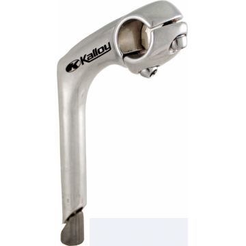 Pipa ghidon City   Trekking,  aluminiu, O22,2, extensie 80mm, culoare argintiu