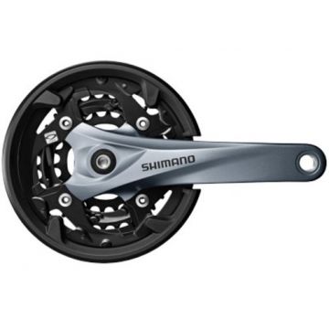 Angrenaj Pedalier Shimano Acera MTB, 40X30X22T, Bat 175MM, 9 Viteze Pe Spate,Suruburi De Fixare