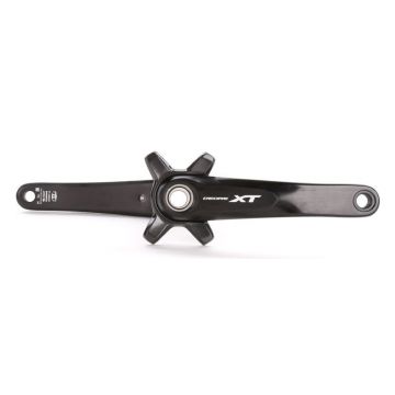 Angrenaj Pedalier Shimano Deore XT MTB, Fara Foaie, Brat 170MM,Pentru 11 Viteze Pe spate,Fara Butuc Pedalier Cu Surub Si Piulita De Fixare