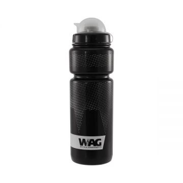 Bidon apa negru negru WAG 750 ml