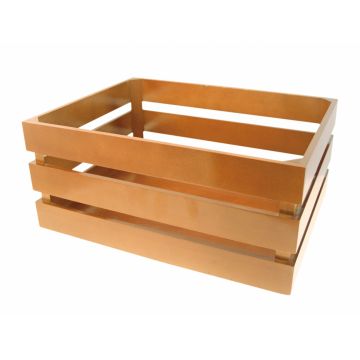 Cos Bicicleta Lemn 43x33x19cm Natur