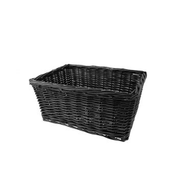 Cos Bicicleta Nuiele 43x33x19cm Negru