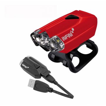 Far Infini Lava 4 functii 2 Super Led alb 3Lux Rosu