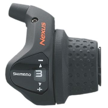 Maneta De Schimbator Shimano Nexus Sl-3S41E 3 viteze manson scurt cablu 2200Mm camasa neagra Sp40 2000Mm