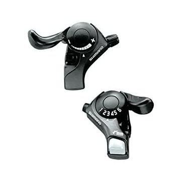 Maneta De Schimbator Shimano Tourney Sl-Tx30, 6X3 Vit, Stanga Friction, Cabluri 2050Mm 1800Mm, Camasa Neagra 600Mm 600Mm 300Mm, Ambalat Ind.