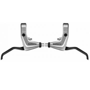 Manete De Frana Shimano Alivio Bl-T4000, Stanga  Dreapta, Cablu De Frana T-Type 1400 1600Mm, Camasa 800 900Mm Neagra, Argintiu, Ambalat Ind.