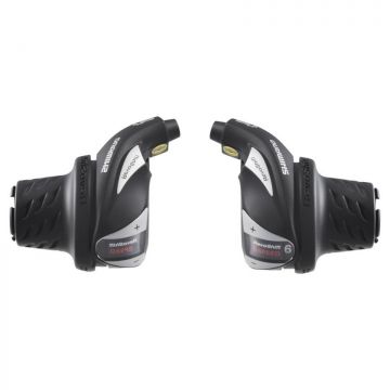 Manete De Schimbator Shimano Tourney Sl-Rs36, 6X3 Vit., Revo, Cabluri 2050Mm 1800Mm, Camasa Neagra 600Mm 600Mm 300Mm, Ambalat Ind.