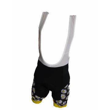 Pantaloni Ciclism Galben Negru Marimea M