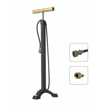 Pompa cu 3 picioare, din otel, lungime 60 cm, valva AV,FV