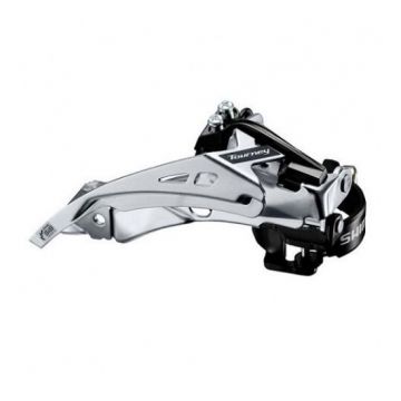 Schimbator Fata Shimano Tourney Fd-Ty710-Ts3, Triplu, Pt. 7 8 Vit. Pe Spate, Top Swing, Tragere Dubla, Colier 34.9Mm (Incl. Adaptor 31.8Mm  28.6Mm), Unghi Cs 63-66, Pt. 48T, Chainline 47.5 50Mm, Amba