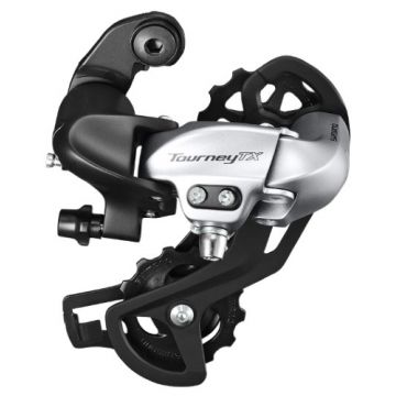 Schimbator Spate Shimano Tourney RD-TX800 7 8 Vit Prindere Surub, Argintiu