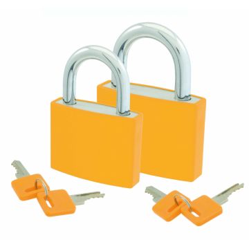 Set 2 Lacate 40 50mm Portocaliu