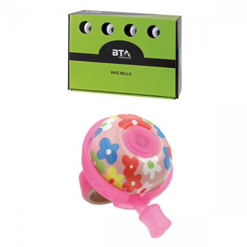 Sonerie BTA Flowers clasica, din aluminiu, culoare multicolor, diametru 45