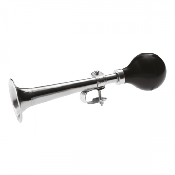 Sonerie BTA tip goarna, din otel, culoare crom