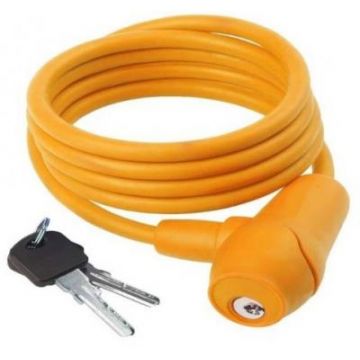 Antifurt cu cheie 60cm material otel cu membrana de protectie culoare albastru