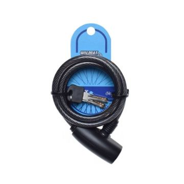 Antifurt cu cheie, pentru legat biciclete, 8 mm x 1500 mm, WM